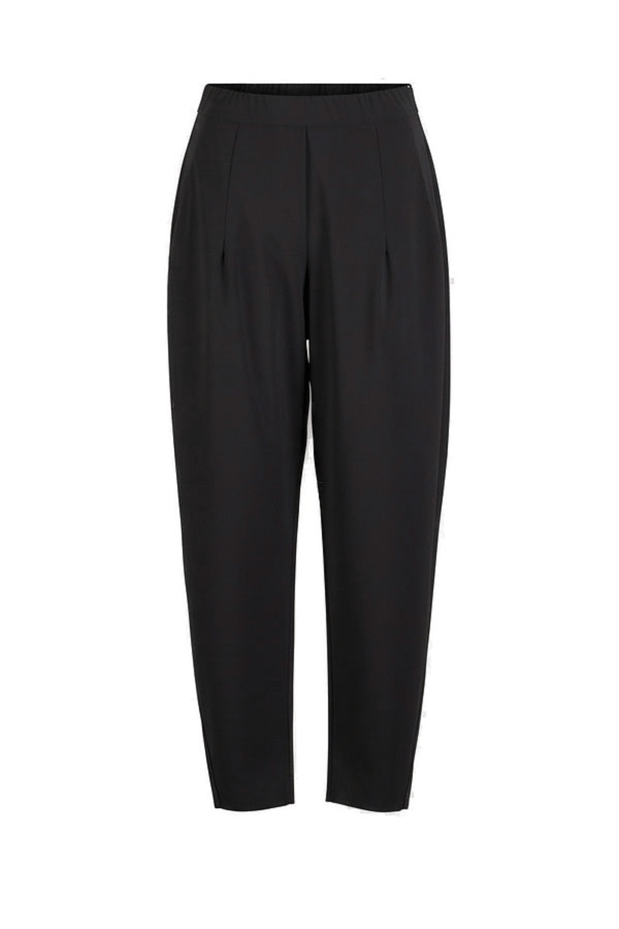 OSKA Barrel Leg Technical Pant in Black