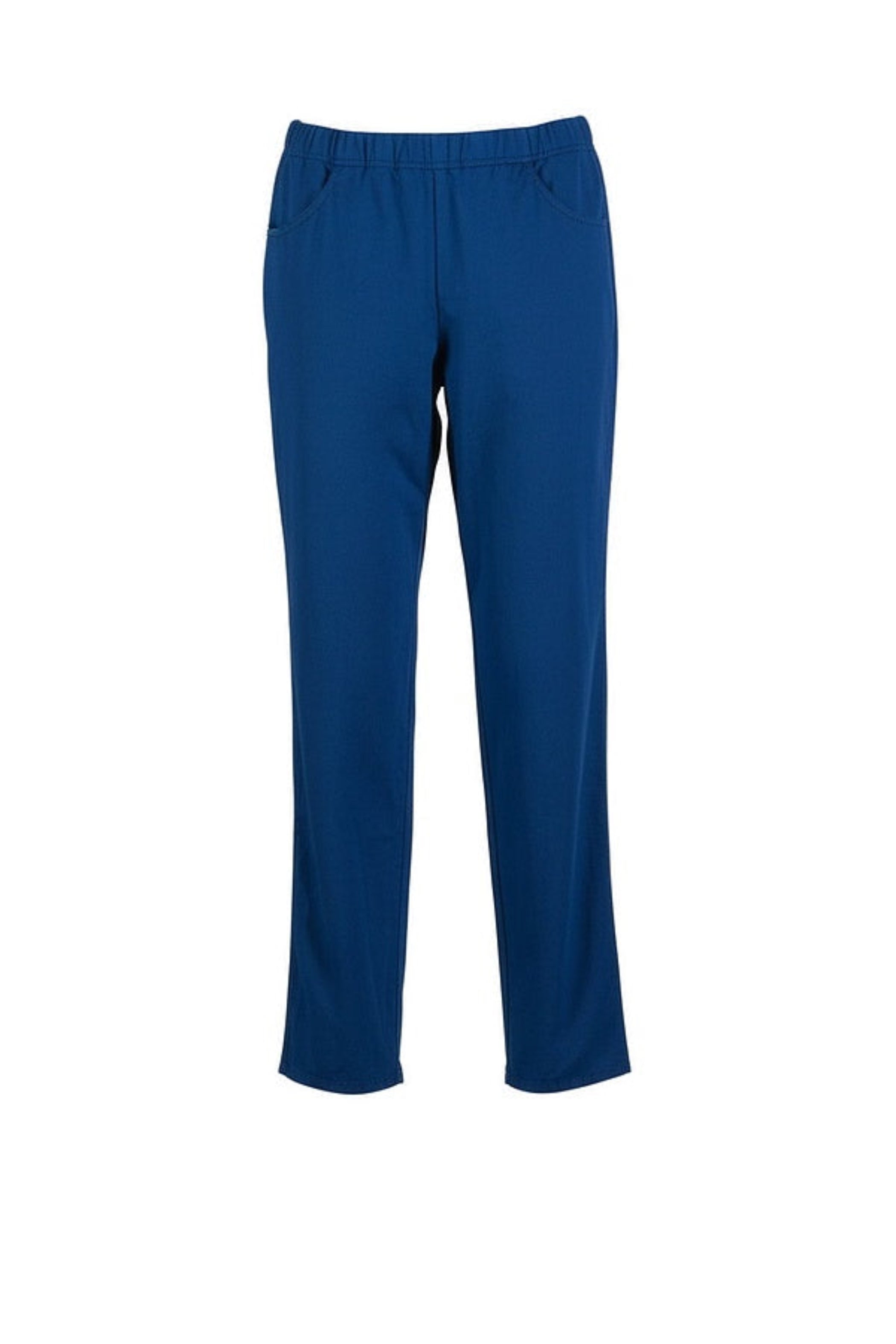 OSKA Long Slim Pant in Denim