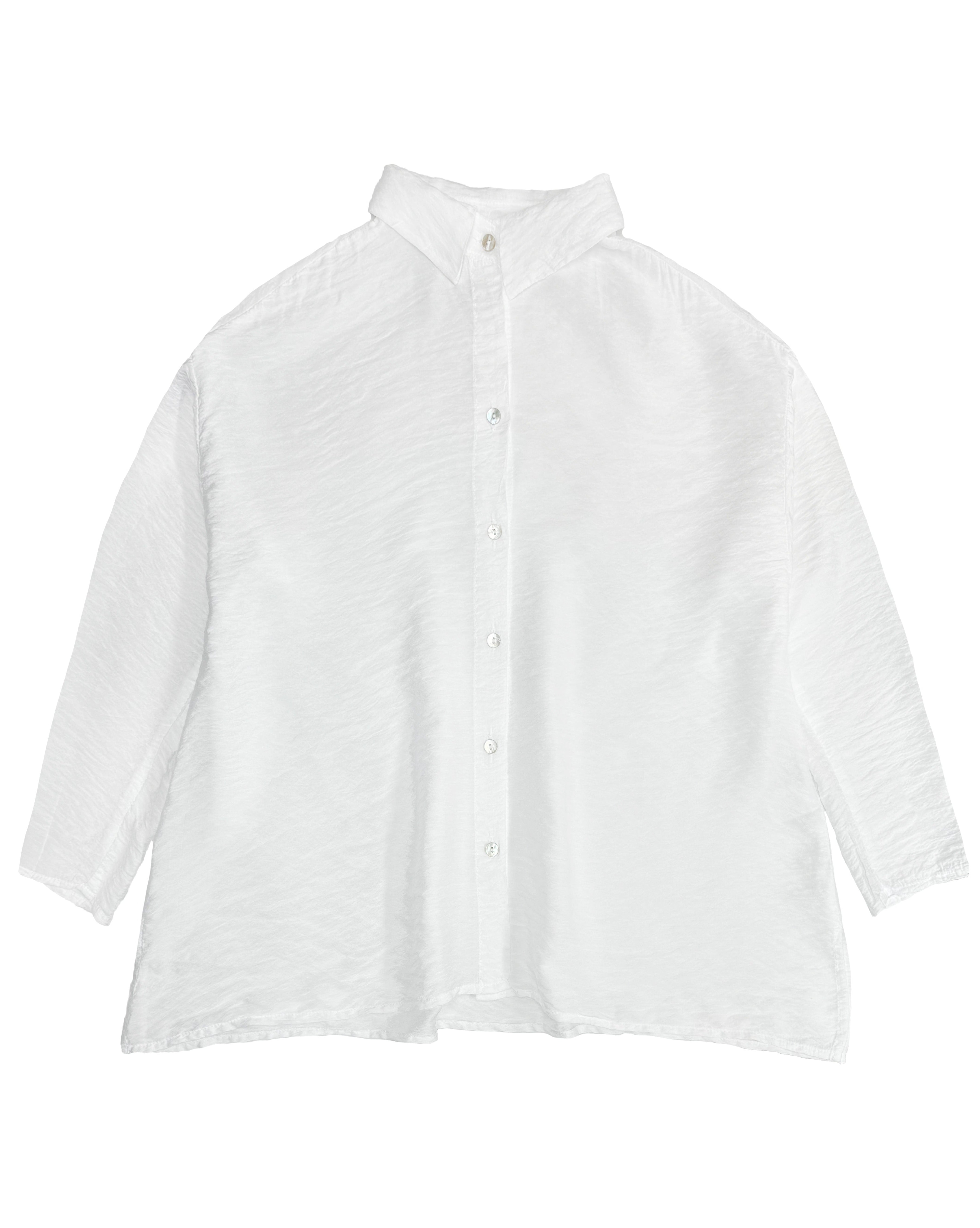 MOTION Parachute A Line Shirt in White