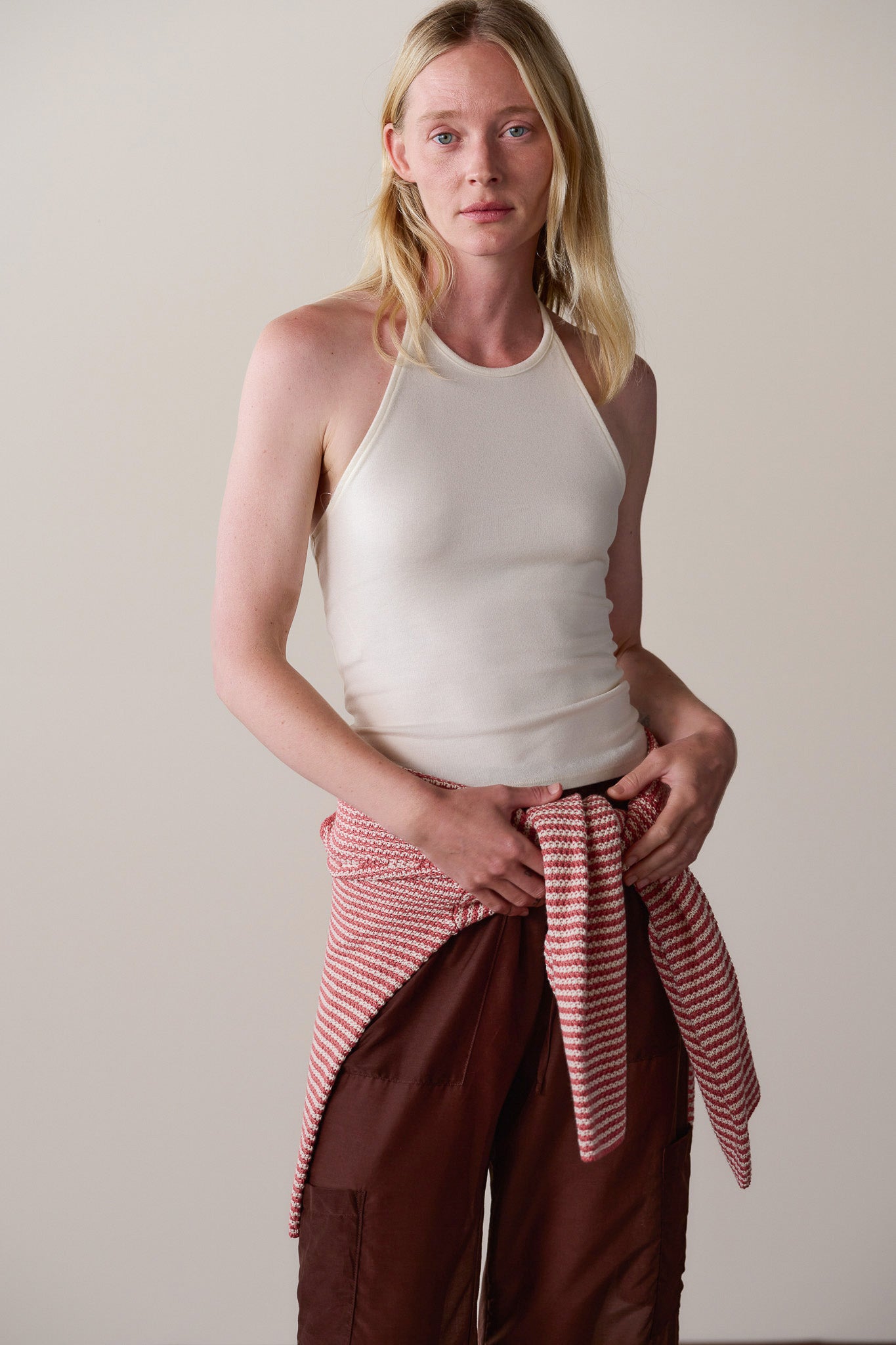 The Baby Rib Halter Top