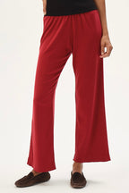 The Baby Rib Scallop Pant