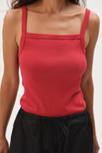 The Baby Rib Square Neck Tank