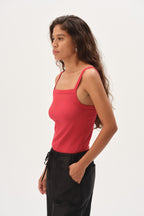 The Baby Rib Square Neck Tank