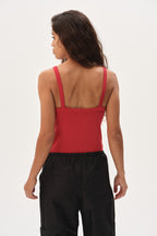 The Baby Rib Square Neck Tank