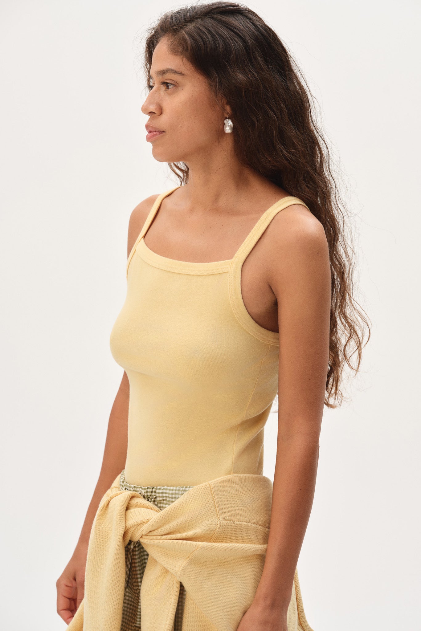 The Baby Rib Square Neck Tank