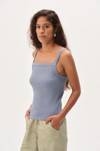 The Baby Rib Square Neck Tank