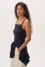 The Baby Rib Square Neck Tank
