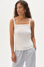 The Baby Rib Square Neck Tank