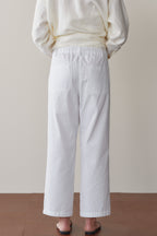 The Chino Drawstring Crop Pant