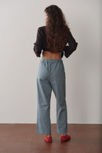 The Chino Drawstring Crop Pant