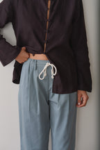 The Chino Drawstring Crop Pant