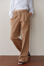 The Chino Pleated Trouser