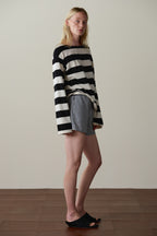 The Cotton Gingham Tap Short