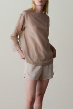 The Cotton Gingham Tap Short