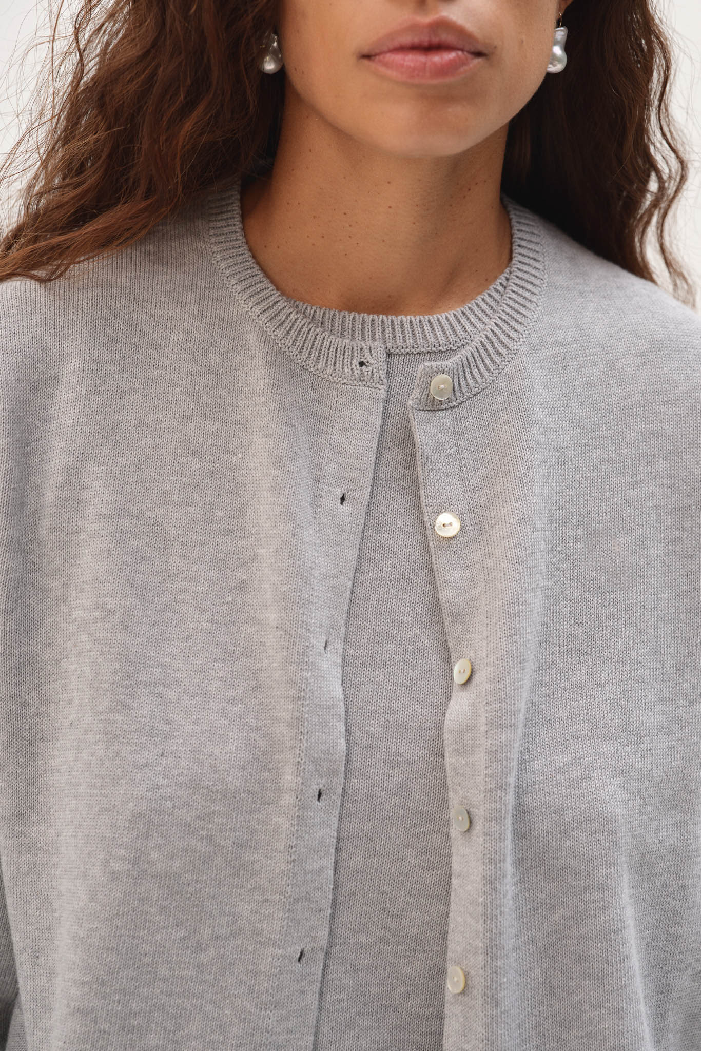 The Cotton Knit Sweater Set