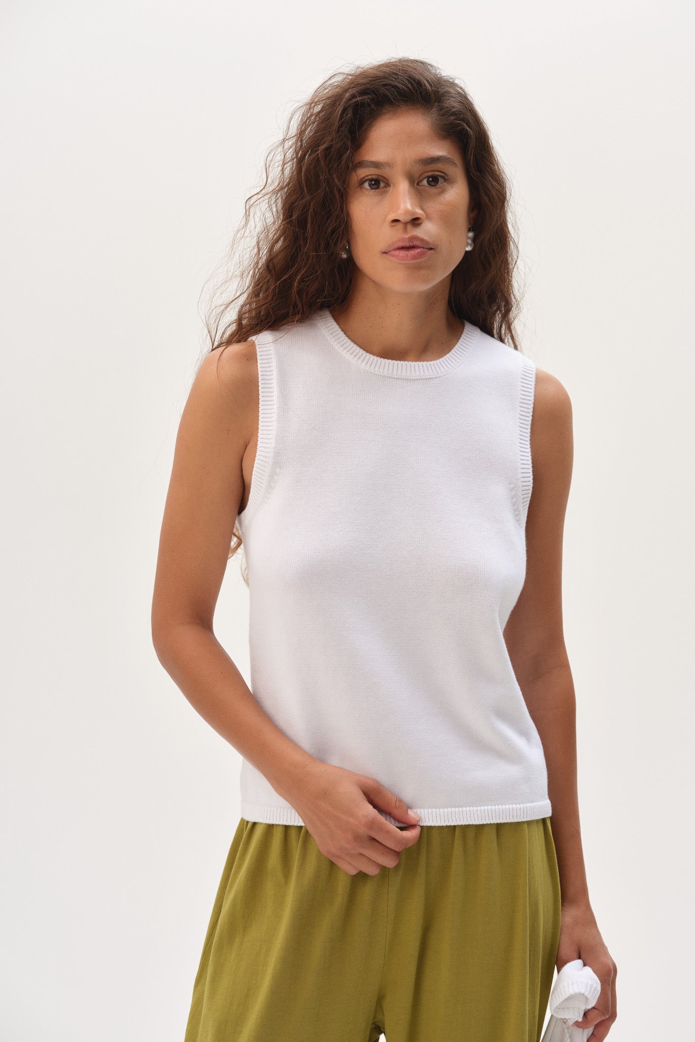 The Cotton Knit Sweater Set