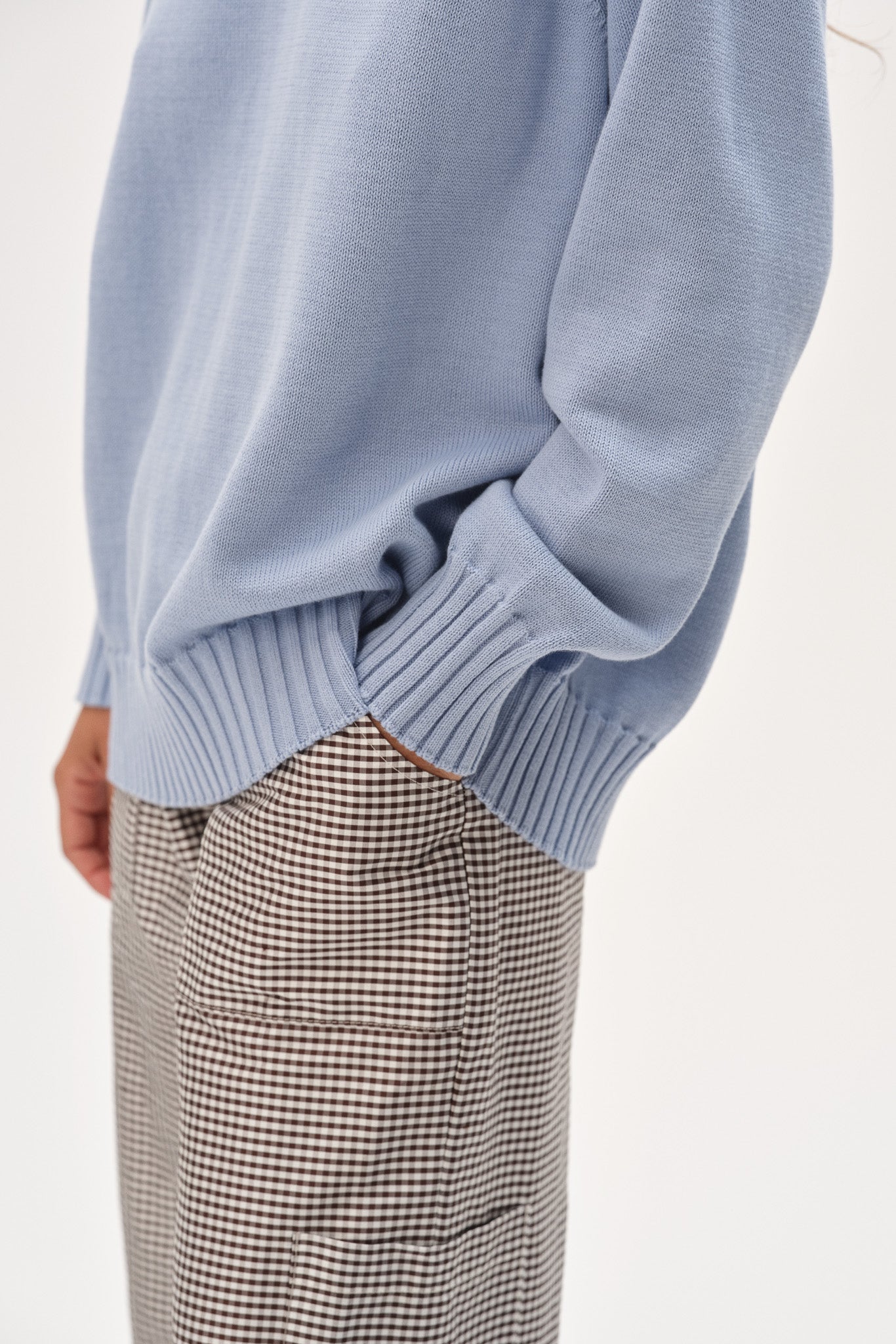 The Cotton Knit V-Neck Sweater