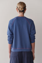 The Eco-Terry Contrast Stitch Sweatshirt