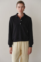 The Eco-Terry Polo Sweatshirt