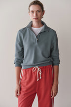 The Eco-Terry Polo Sweatshirt