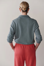 The Eco-Terry Polo Sweatshirt