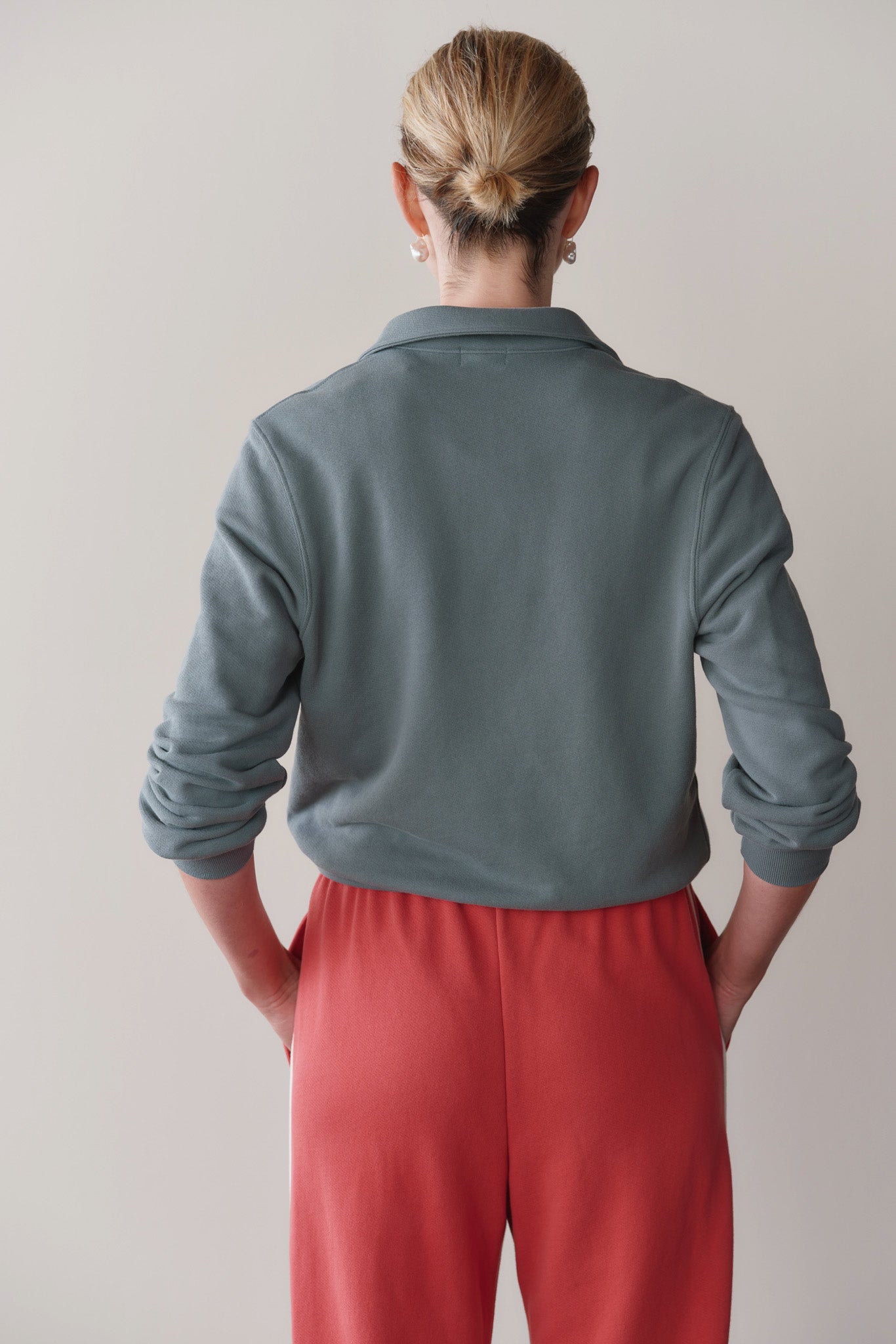 The Eco-Terry Polo Sweatshirt