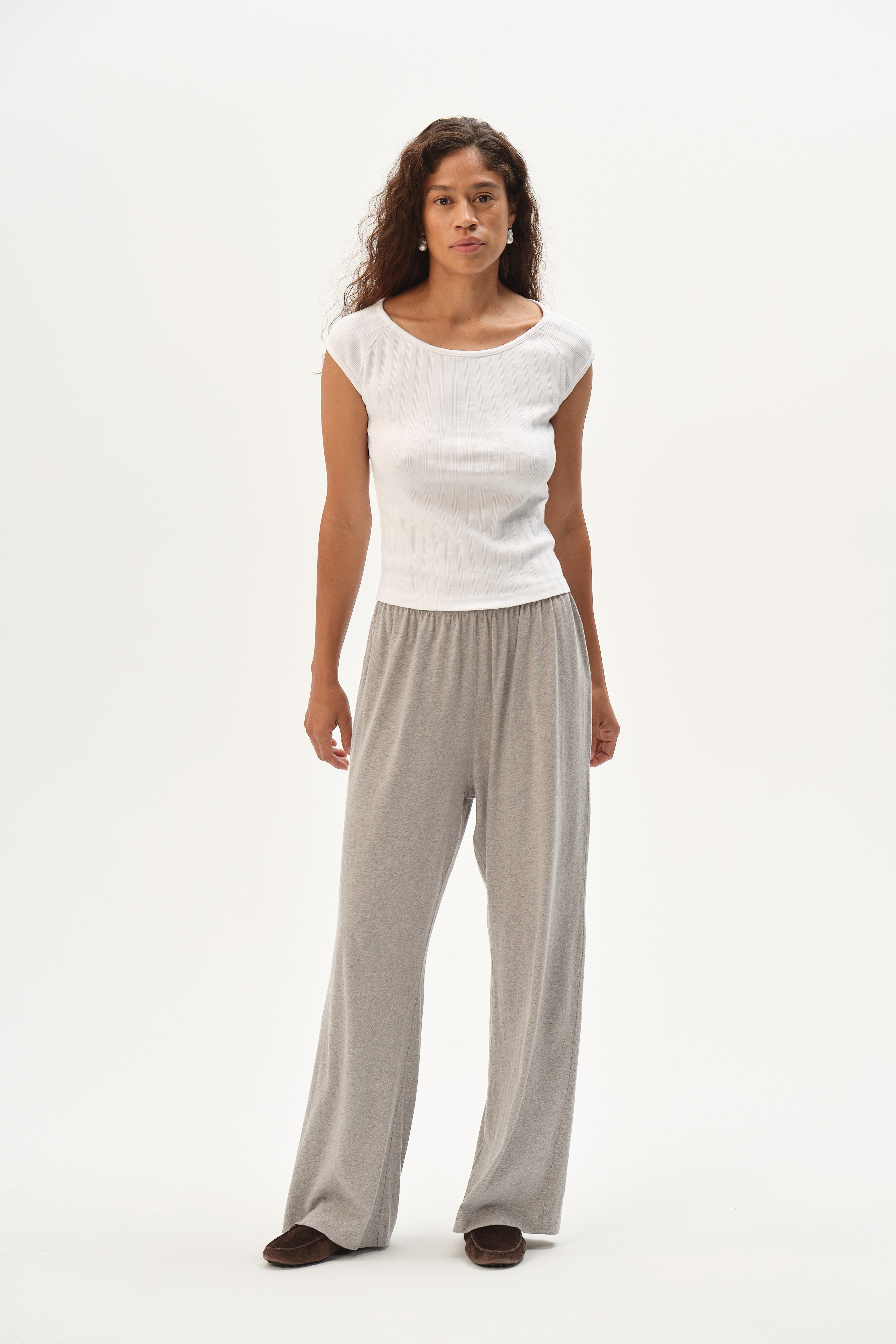 The Jersey Simple Crop Pant