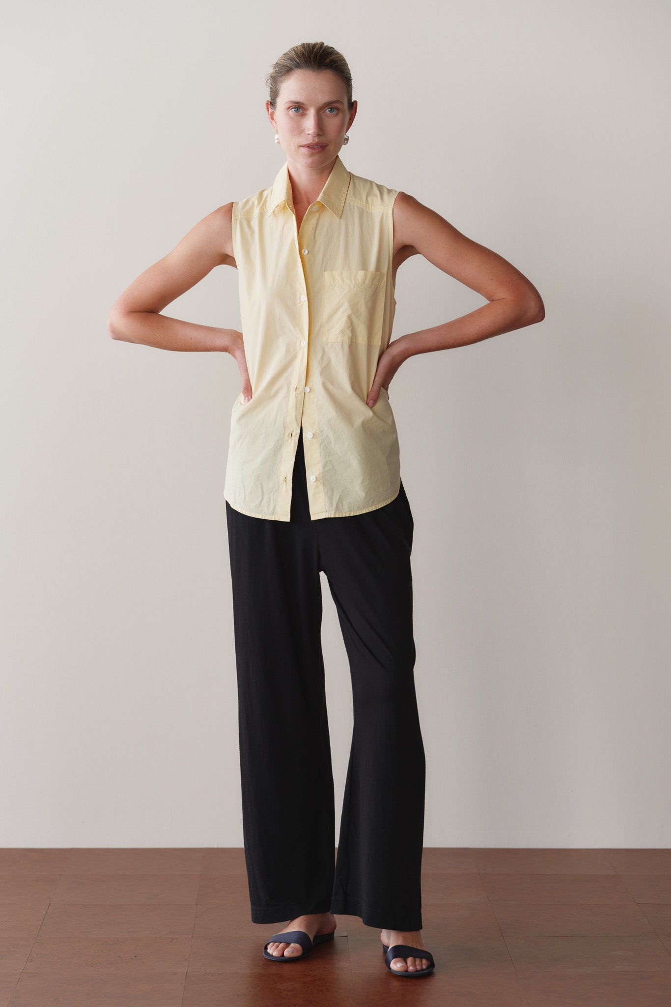 The Jersey Simple Crop Pant