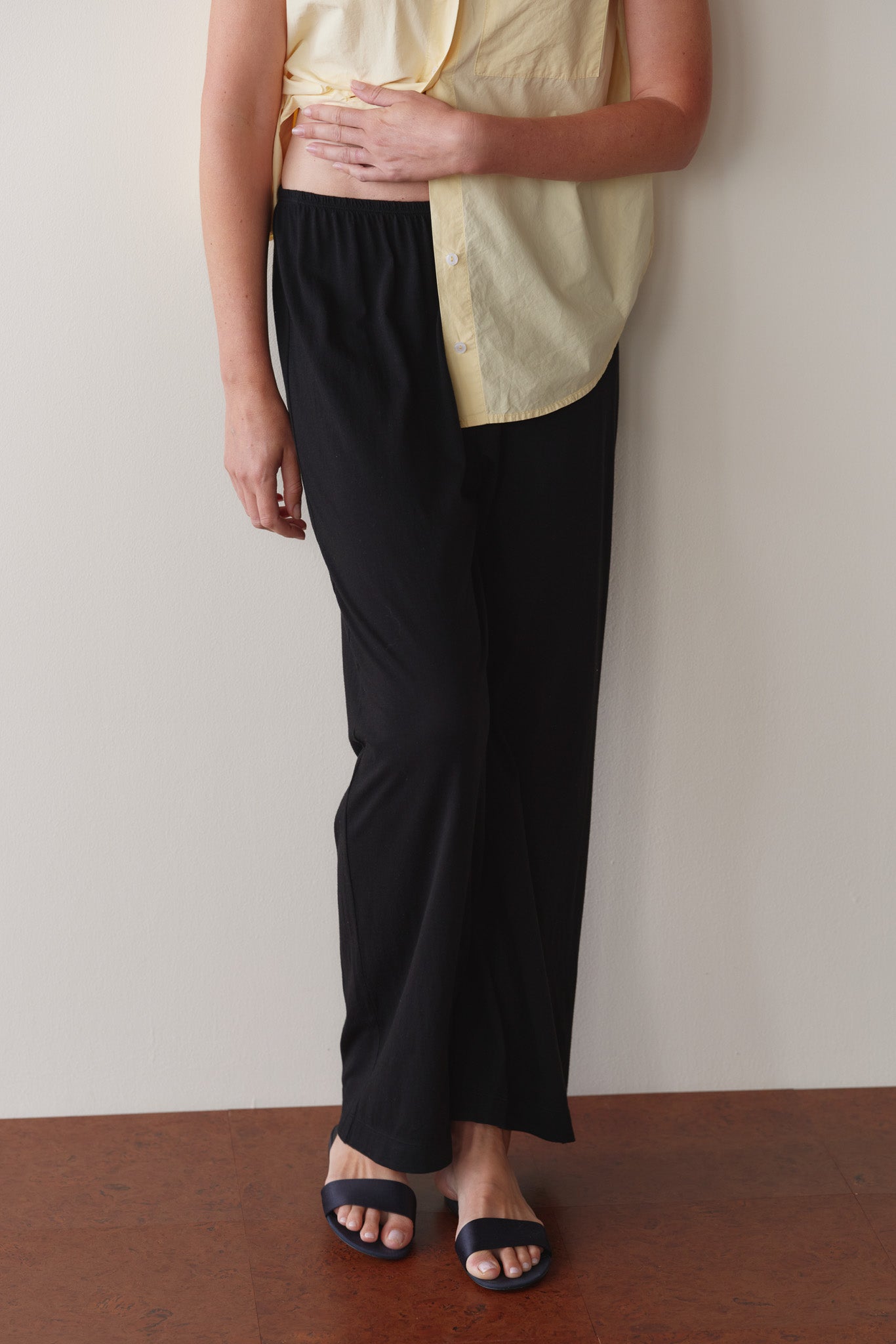 The Jersey Simple Crop Pant