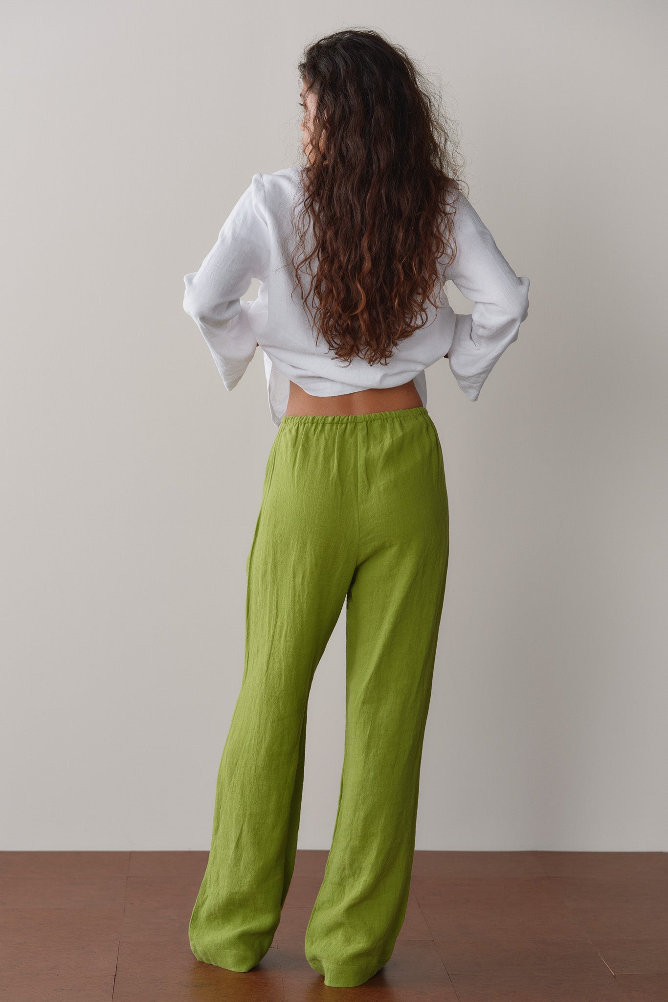 The Linen Drawstring Pant