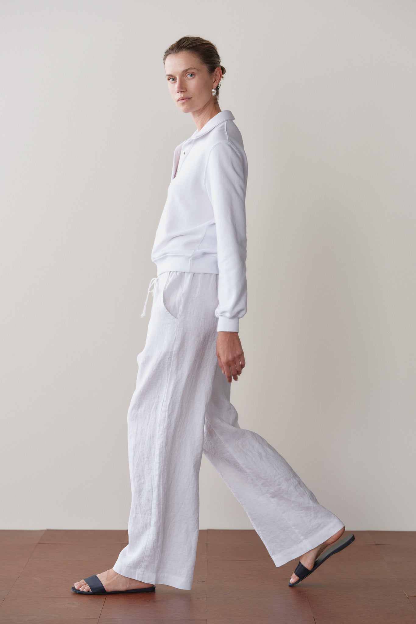 The Linen Drawstring Pant
