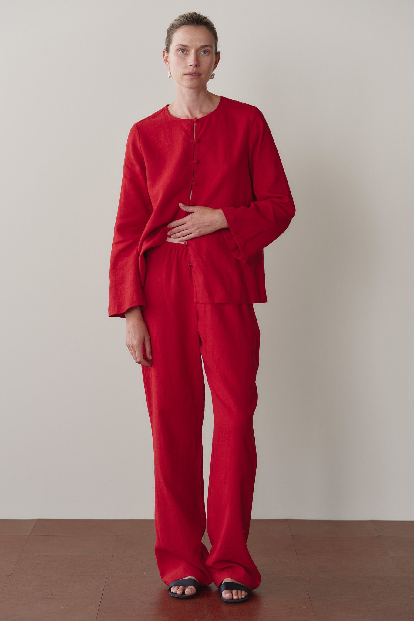 The Linen Simple Pant