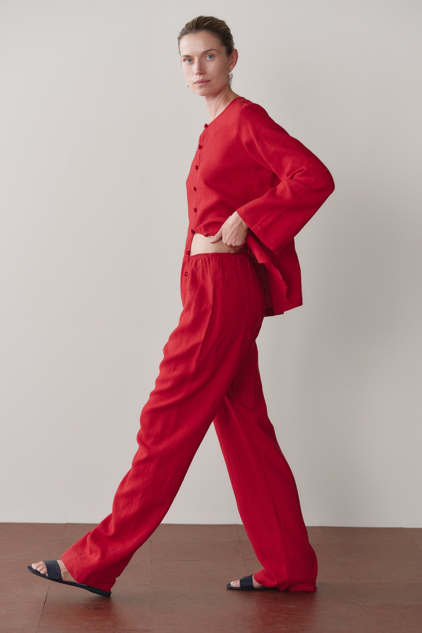 The Linen Simple Pant