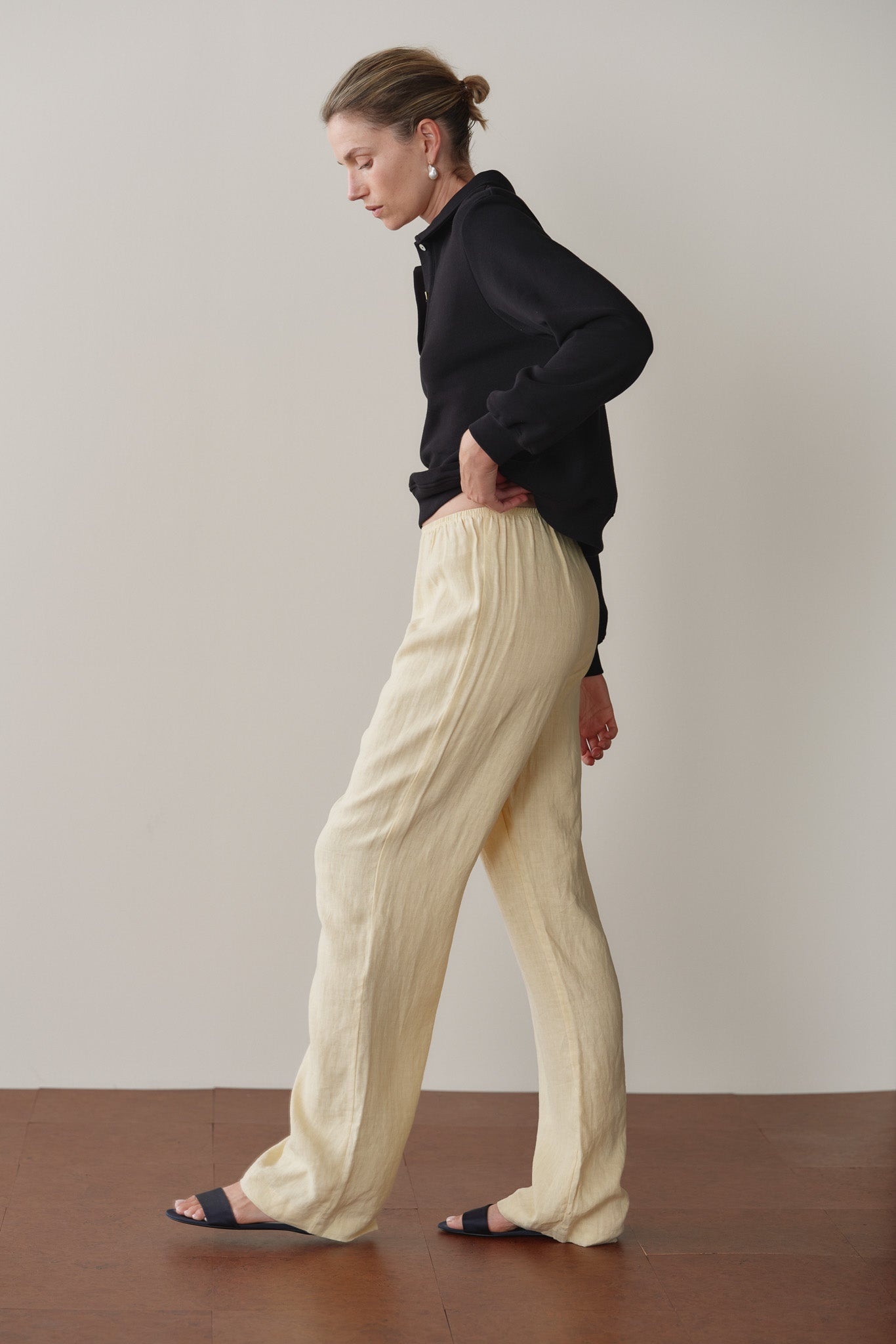 The Linen Simple Pant