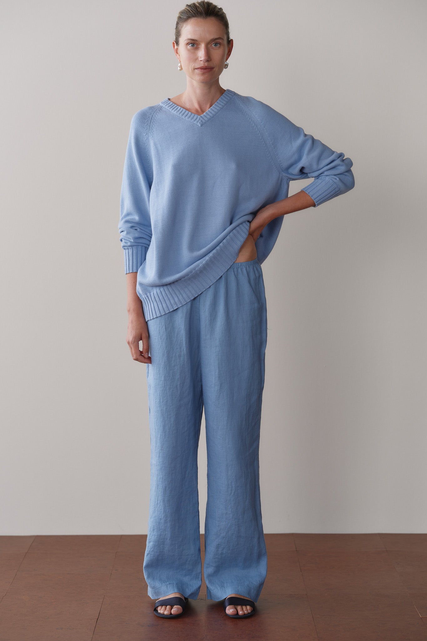 The Linen Simple Pant