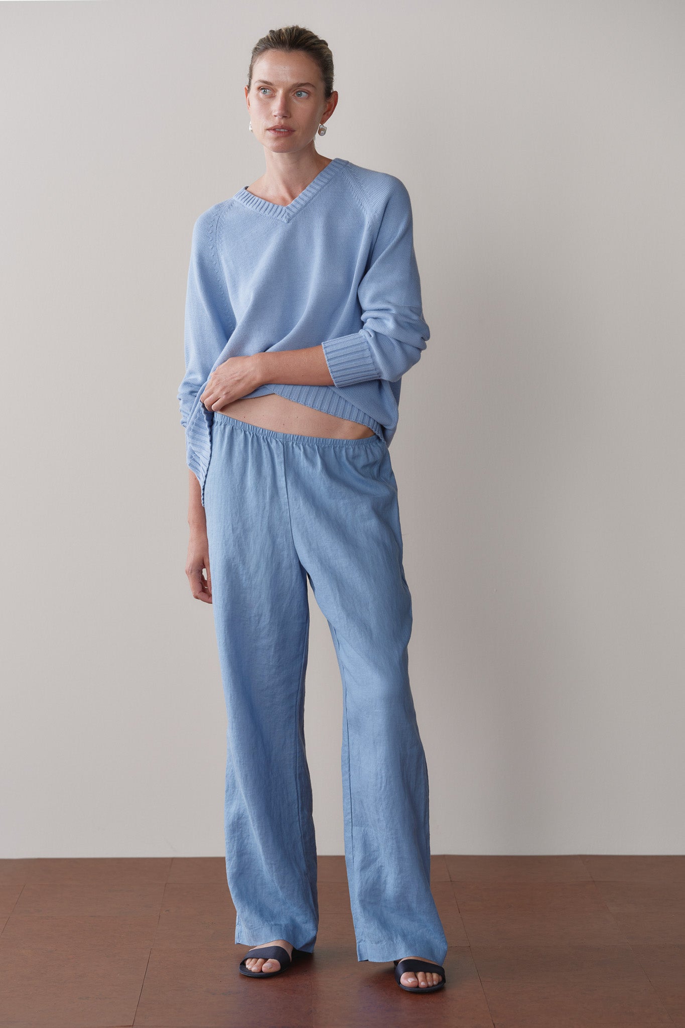The Linen Simple Pant