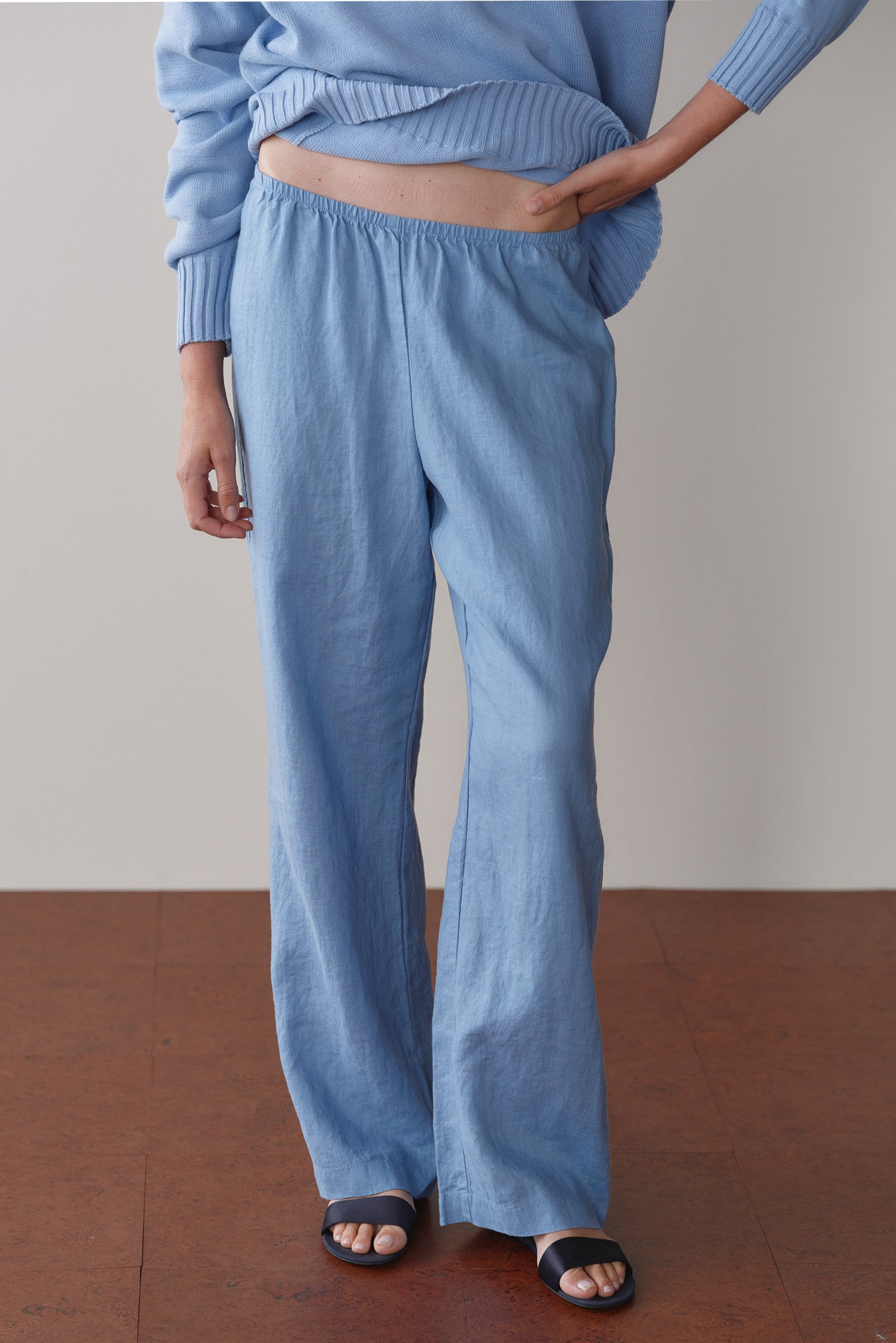 The Linen Simple Pant