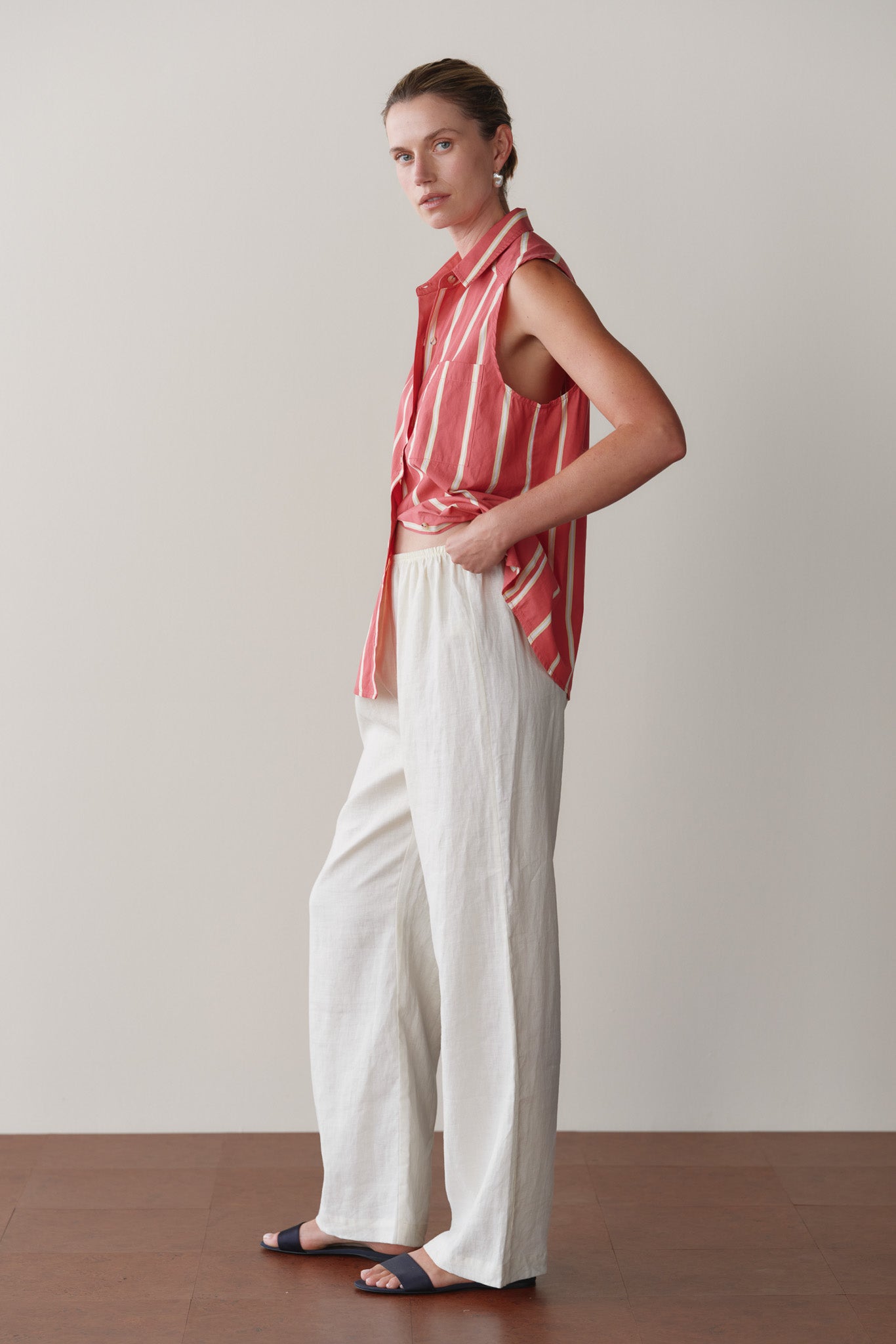 The Linen Simple Pant