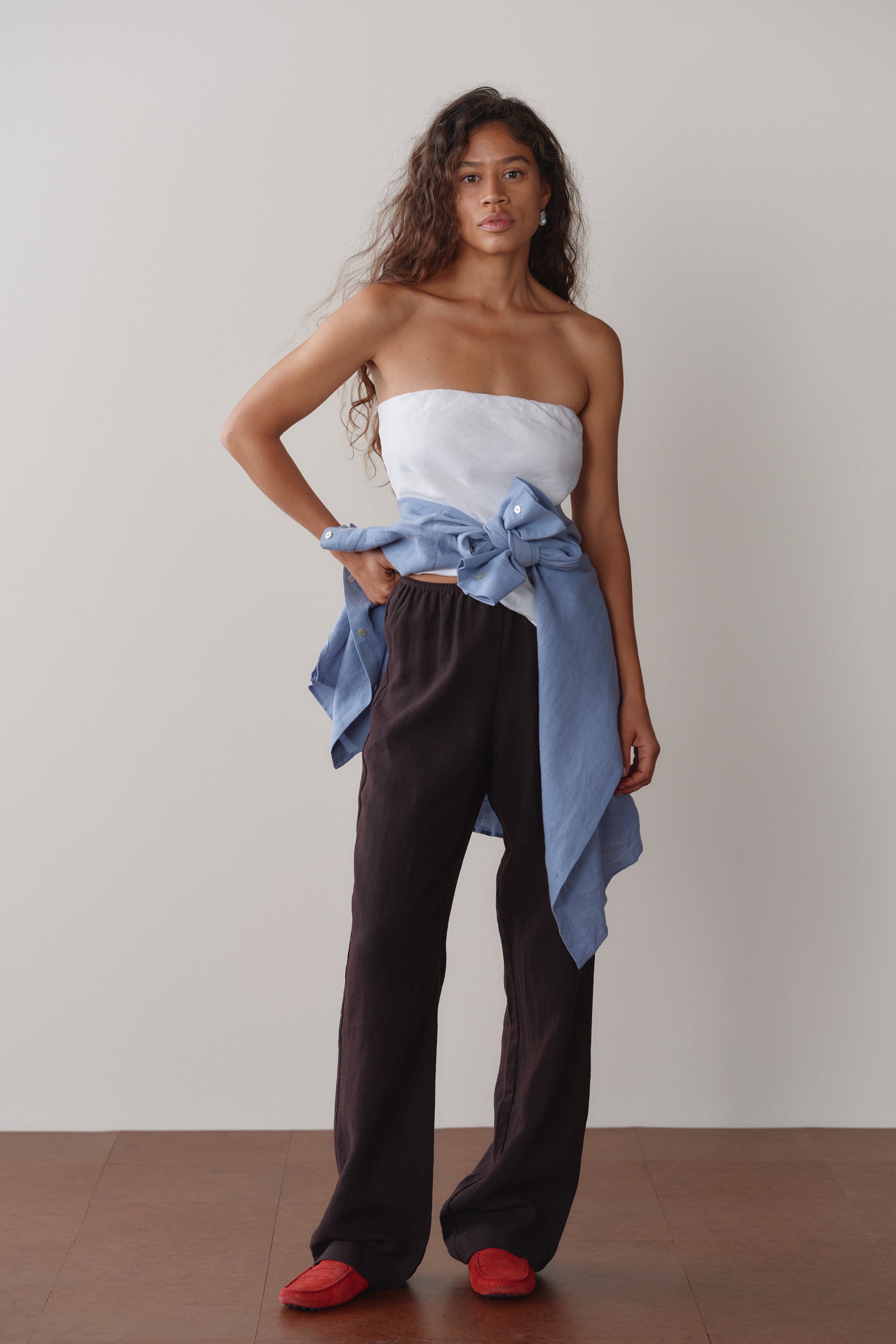 The Linen Simple Pant