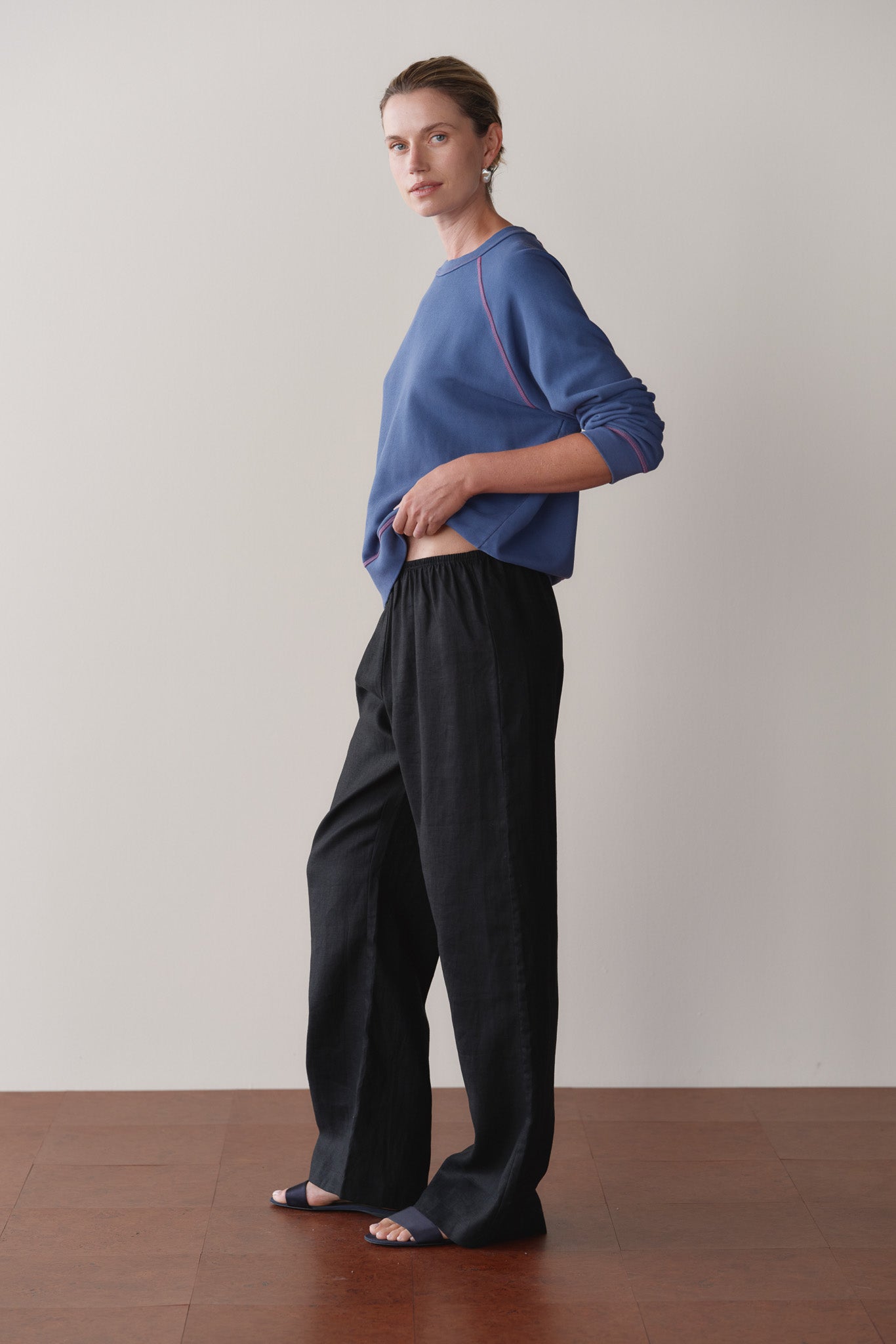 The Linen Simple Pant