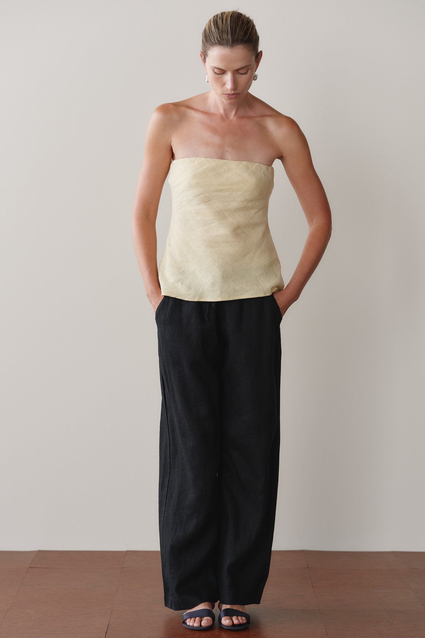 The Linen Tube Top