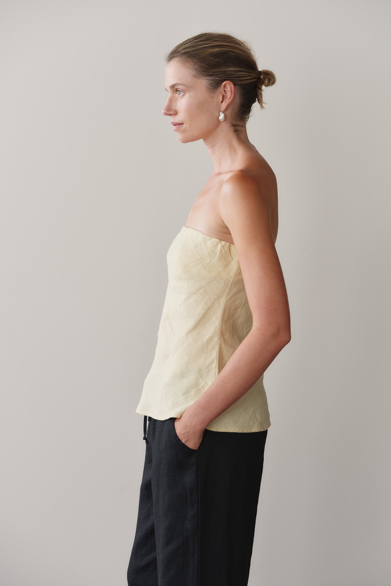 The Linen Tube Top