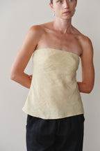 The Linen Tube Top