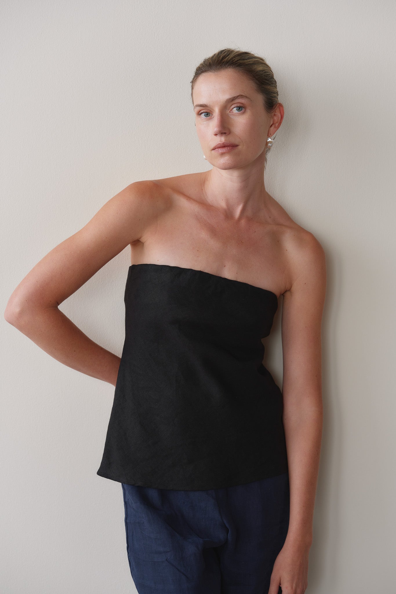 The Linen Tube Top