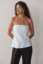 The Linen Tube Top