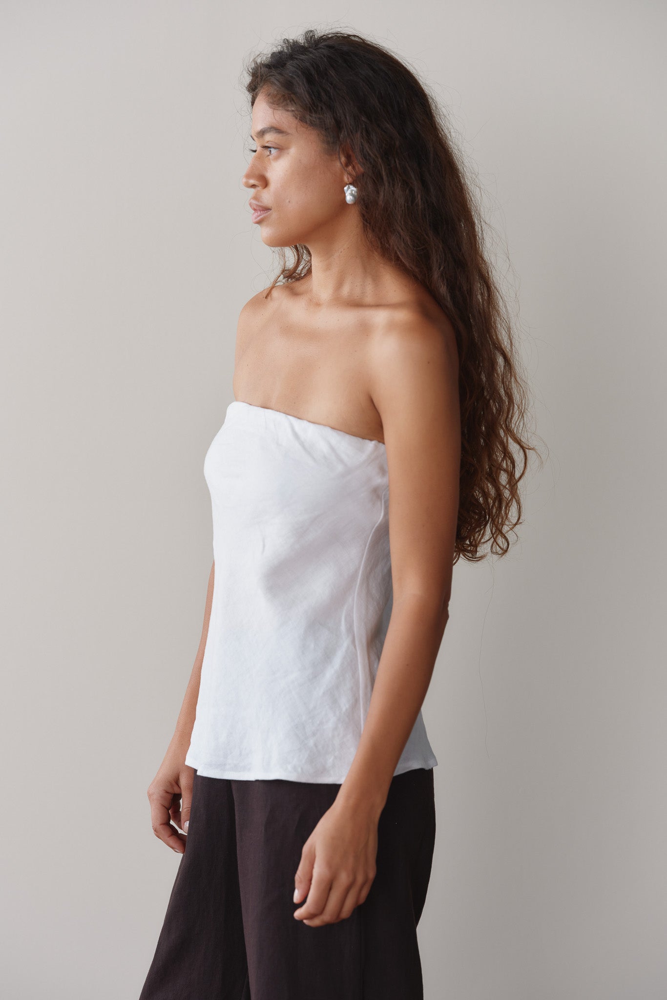 The Linen Tube Top
