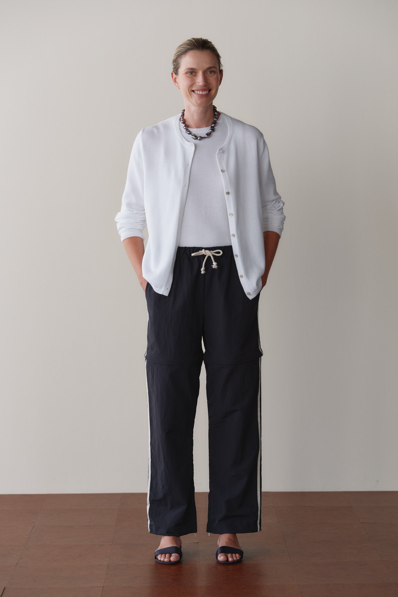 The Nylon Zip Pant