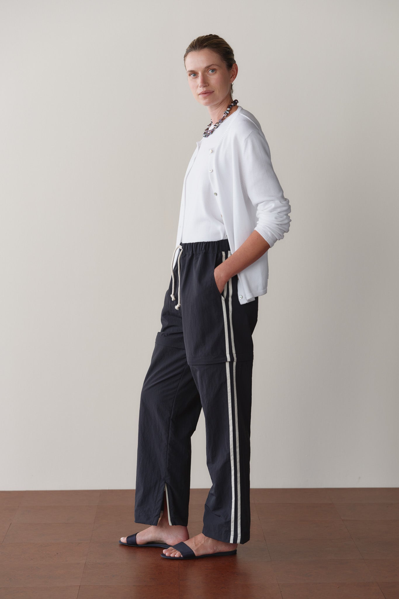 The Nylon Zip Pant