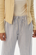 The Oxford Stripe Drawstring Pant