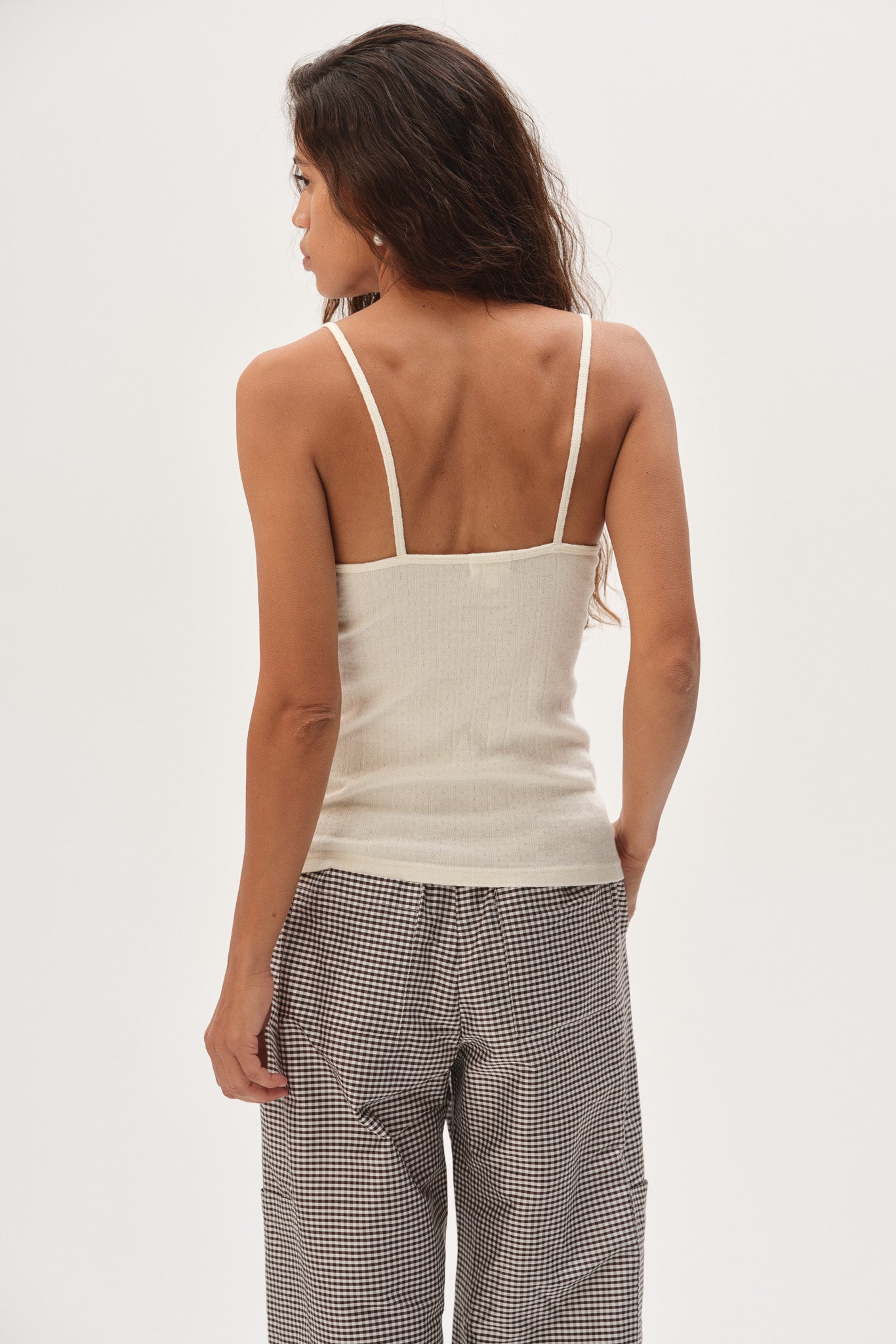 The Pointelle Cami Tank